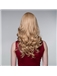 Attractive Woman's Pretty Wavy Human Virgin Remy Hand Tied-Top Capless Hair Wig