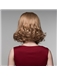 Fashion Short Shaggy Wavy Human Virgin Remy Hand Tied-Top Capless Hair Wigs