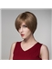 Straight Human Virgin Remy Hand Tied-Top Capless Hair Wigs for Woman