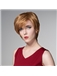 Charming Short Soft Straight Human Virgin Remy Hand Tied-Top Capless Hair Wigs