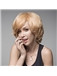 Short Layered Wavy Remy Human Hair Hand Tied -Top Emmor Woman's Wig